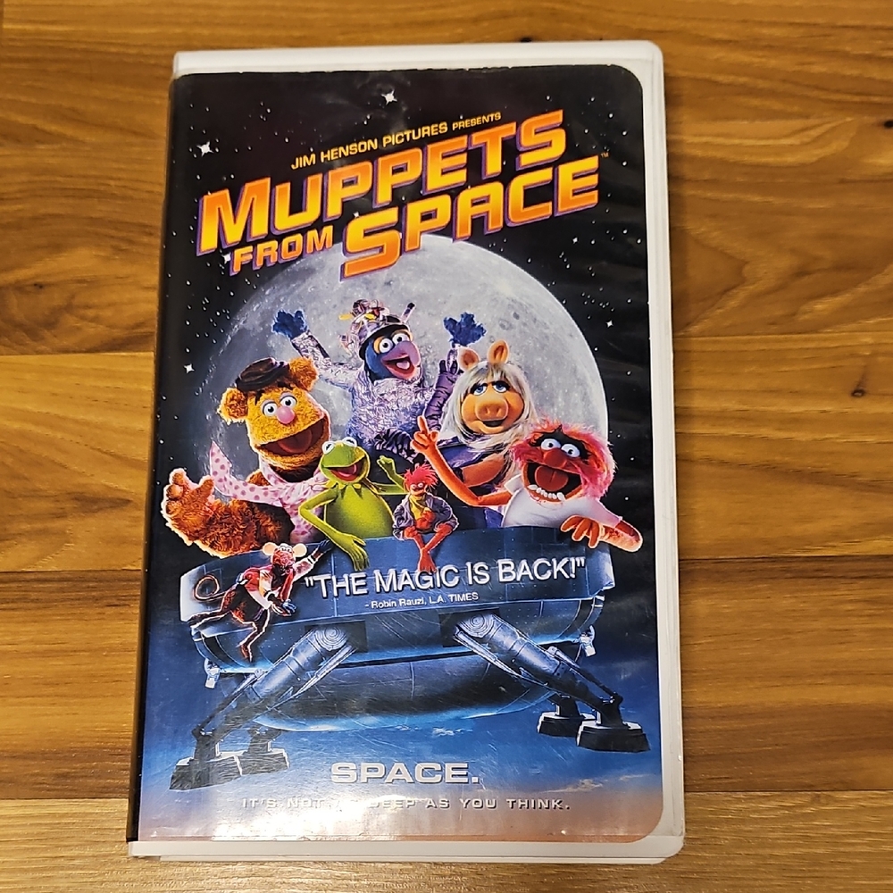 Jim Henson, Muppets From Space VHS With Closed Captioning, Vintage, Nostalgia